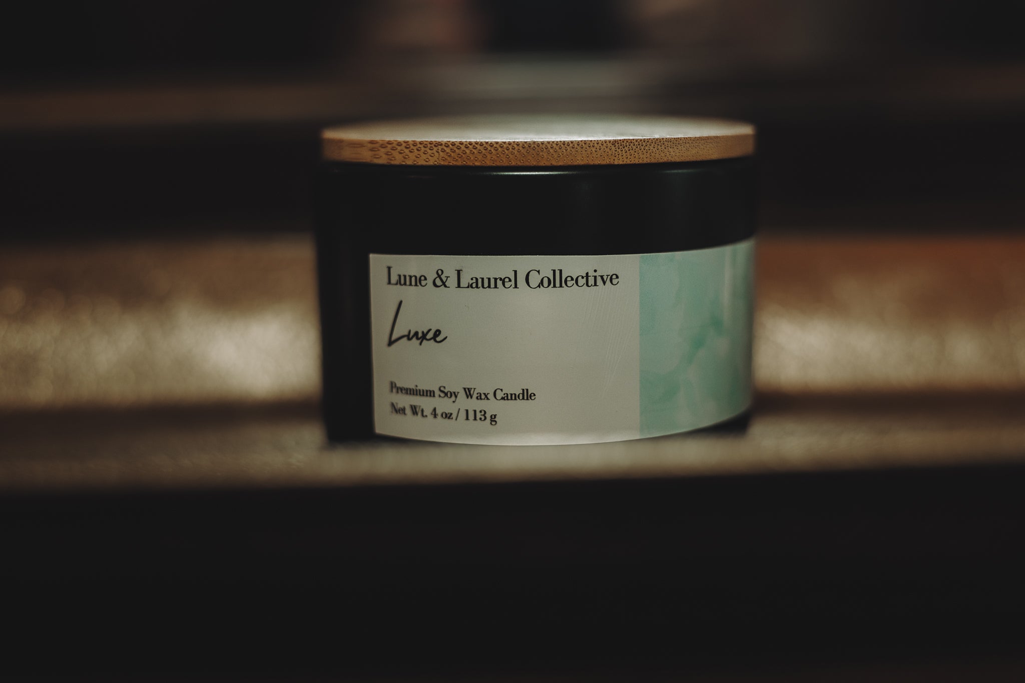 Luxe Soy Wax Candle 4oz