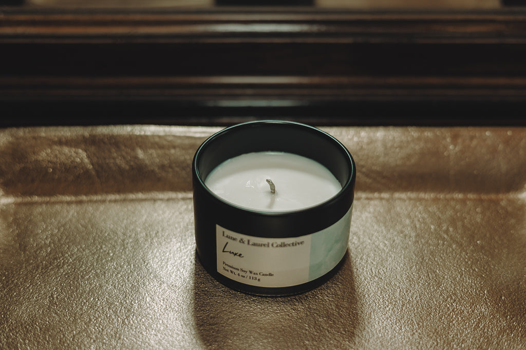 Luxe Soy Wax Candle 4oz
