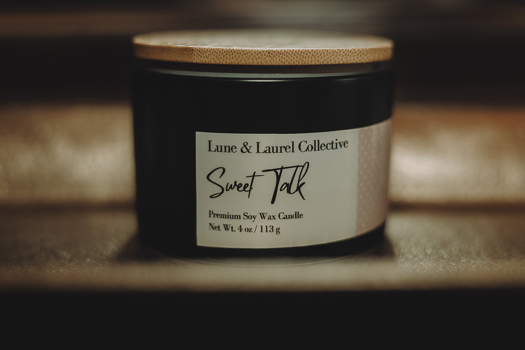 Sweet Talk Soy Wax Candle 4oz