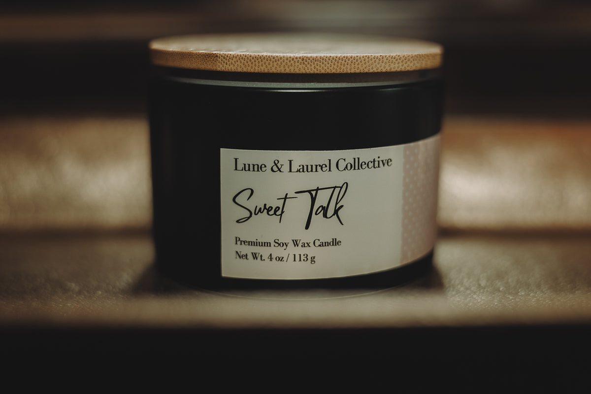 Sweet Talk Soy Wax Candle 4oz