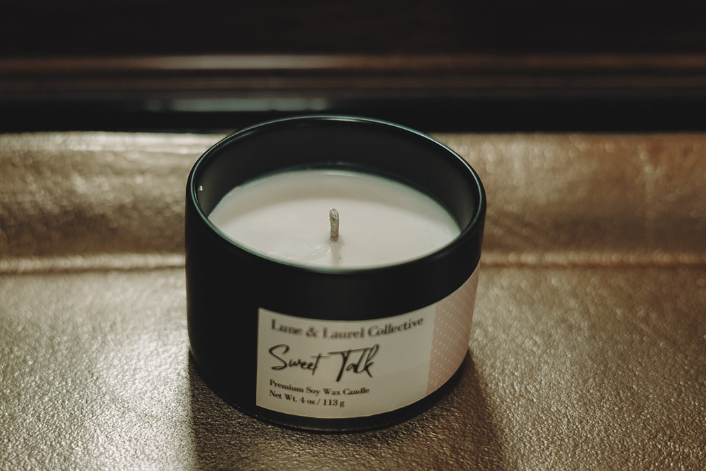 Sweet Talk Soy Wax Candle 4oz